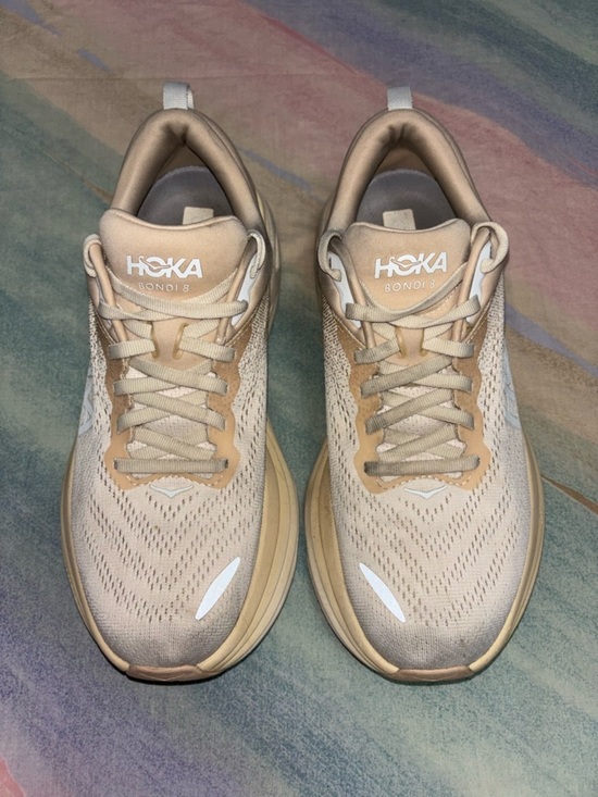 Hoka One One Bondi 8 Cream Vanilla men’s 8.5 running shoes main image 10